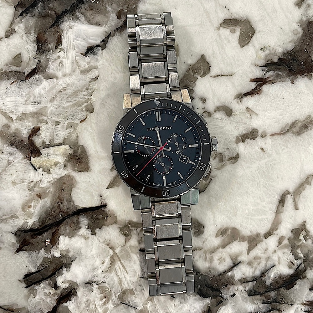 BURBERRYS the City Swiss Chronograph Stainless Steel Men Watch BU9380